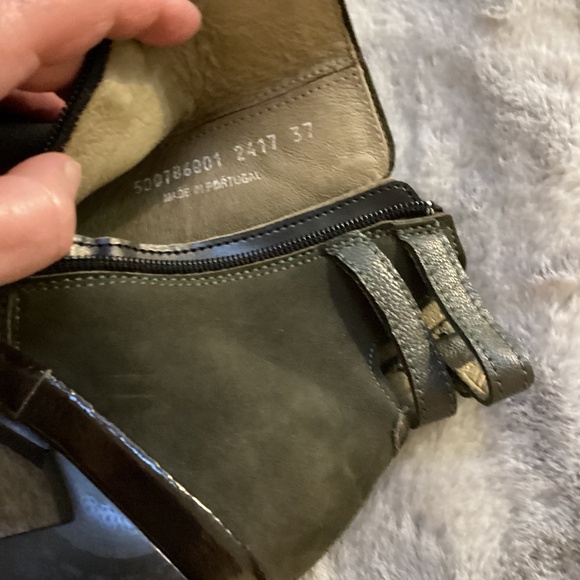 NWOT Fly London green leather ankle boots size 37 - Picture 6 of 6